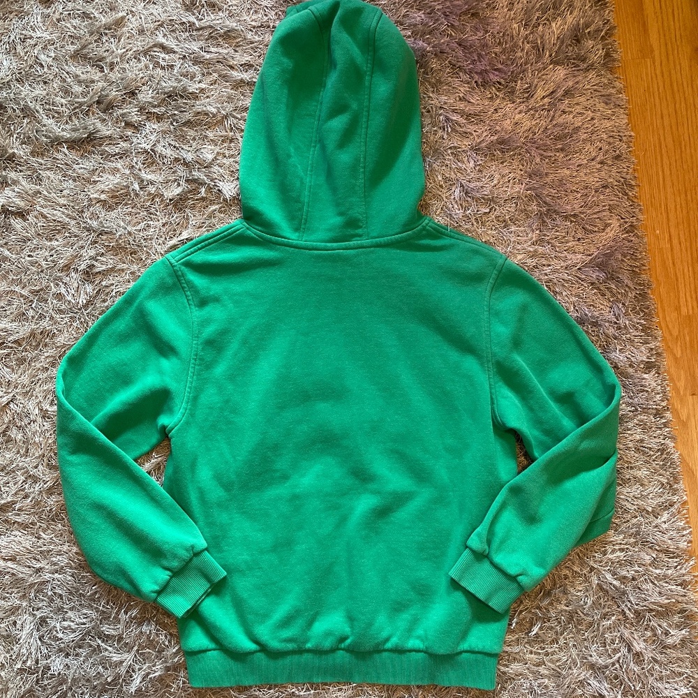 EUC Kids Unisex Nike Green Logo Hoodie / Pullover Size Large - Picture 7 of 7